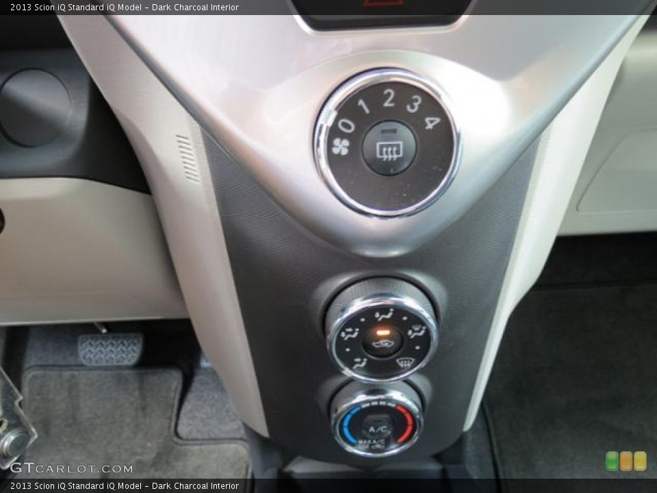 Dark Charcoal Interior Controls for the 2013 Scion iQ  #80000623