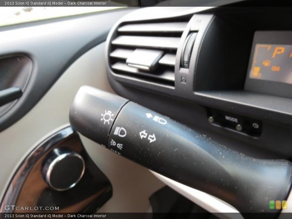 Dark Charcoal Interior Controls for the 2013 Scion iQ  #80000674