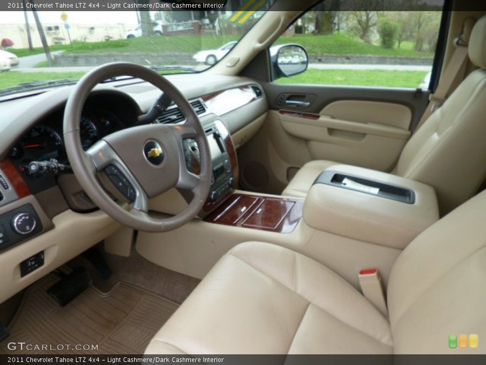 Light Cashmere/Dark Cashmere Interior Photo for the 2011 Chevrolet Tahoe LTZ 4x4 #80001423