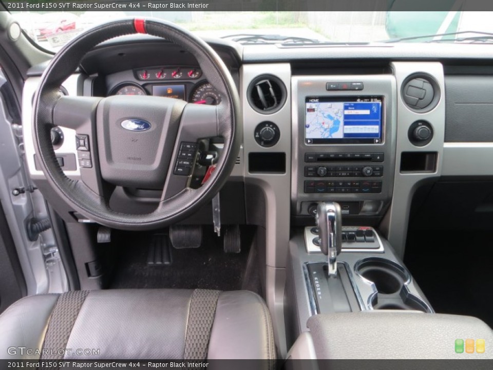 Raptor Black Interior Dashboard for the 2011 Ford F150 SVT Raptor SuperCrew 4x4 #80004512