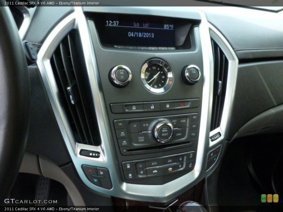 Ebony/Titanium Interior Controls for the 2011 Cadillac SRX 4 V6 AWD #80004597