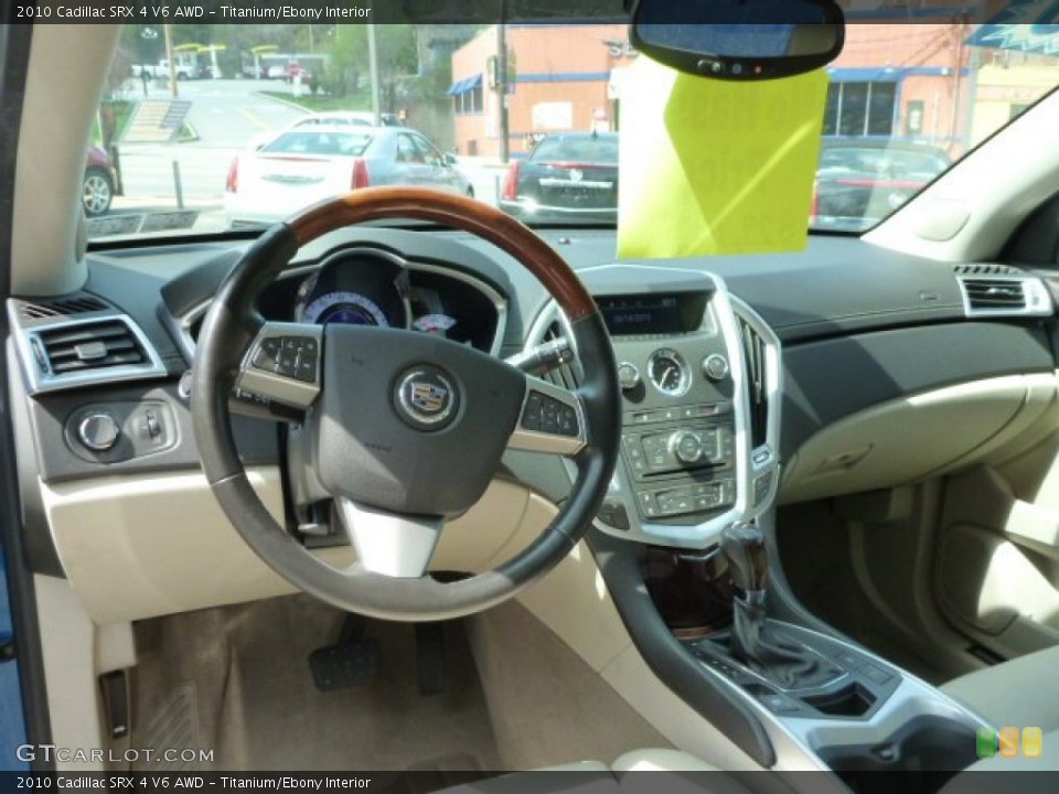 Titanium/Ebony Interior Dashboard for the 2010 Cadillac SRX 4 V6 AWD #80004722