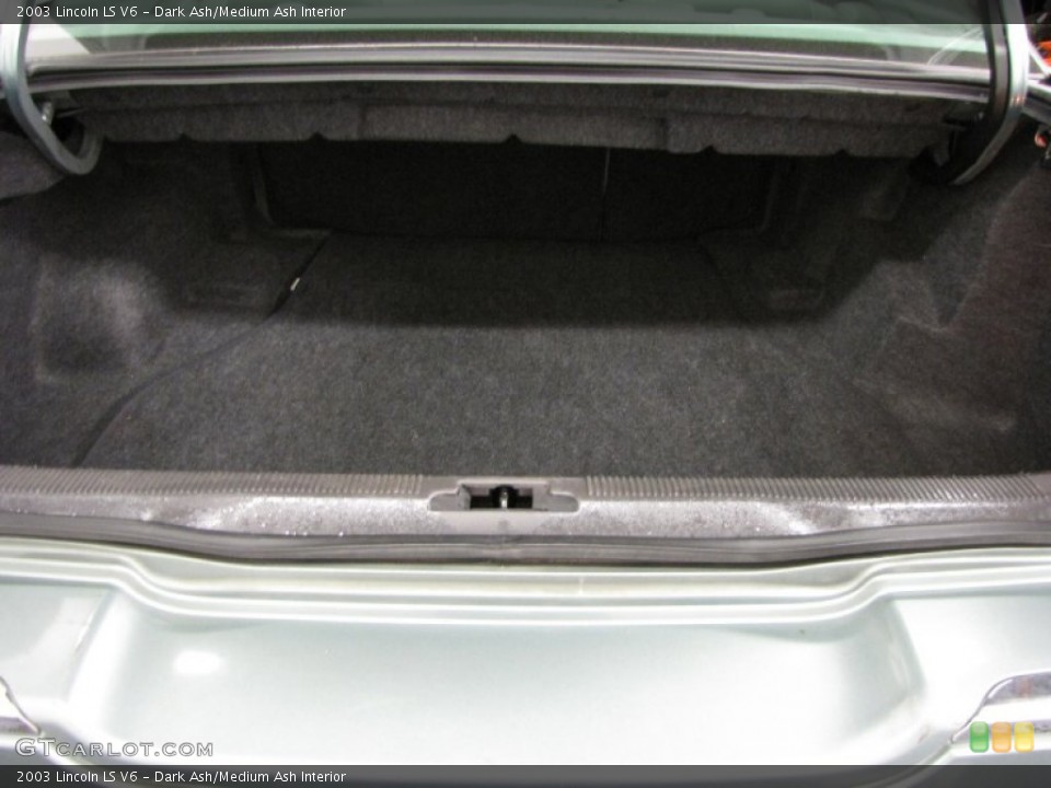 Dark Ash/Medium Ash Interior Trunk for the 2003 Lincoln LS V6 #80008444