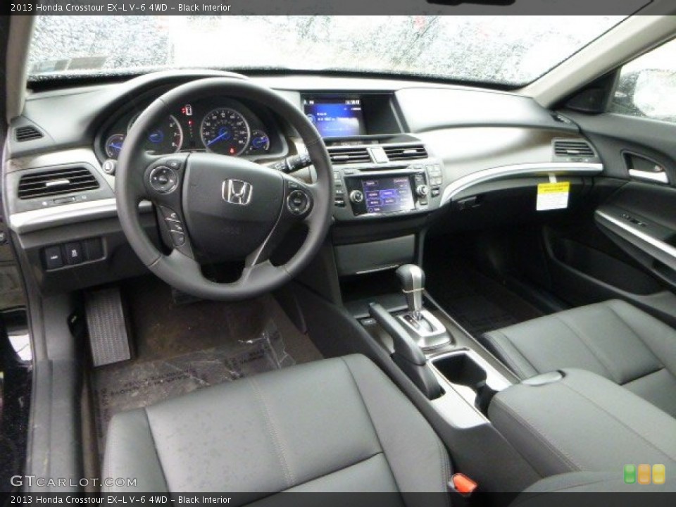 Black Interior Prime Interior for the 2013 Honda Crosstour EX-L V-6 4WD #80008724