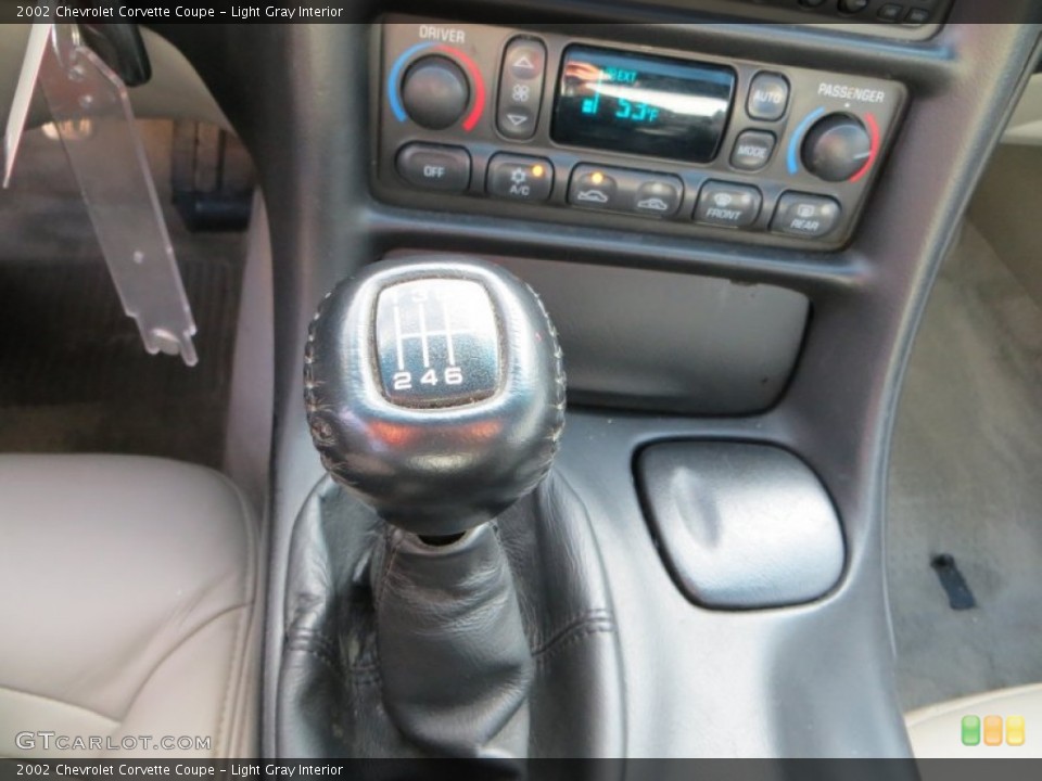 Light Gray Interior Transmission for the 2002 Chevrolet Corvette Coupe #80009791