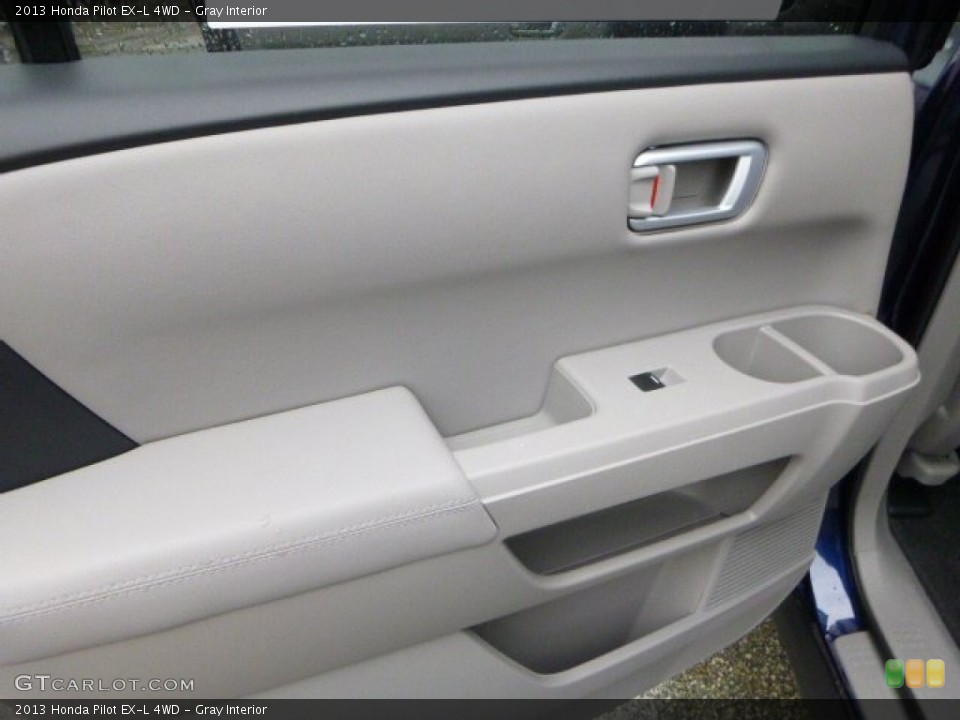 Gray Interior Door Panel for the 2013 Honda Pilot EX-L 4WD #80010675