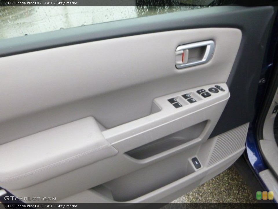 Gray Interior Door Panel for the 2013 Honda Pilot EX-L 4WD #80010687