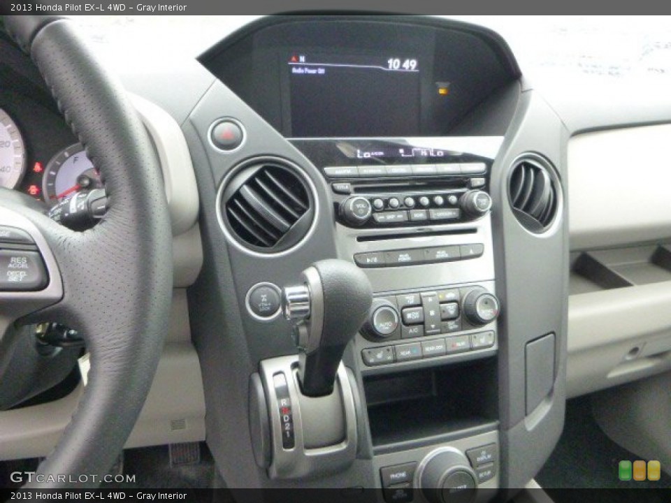Gray Interior Controls for the 2013 Honda Pilot EX-L 4WD #80010715