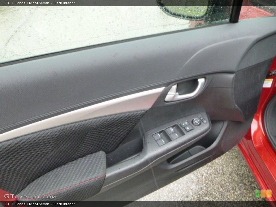 Black Interior Door Panel for the 2013 Honda Civic Si Sedan #80011000