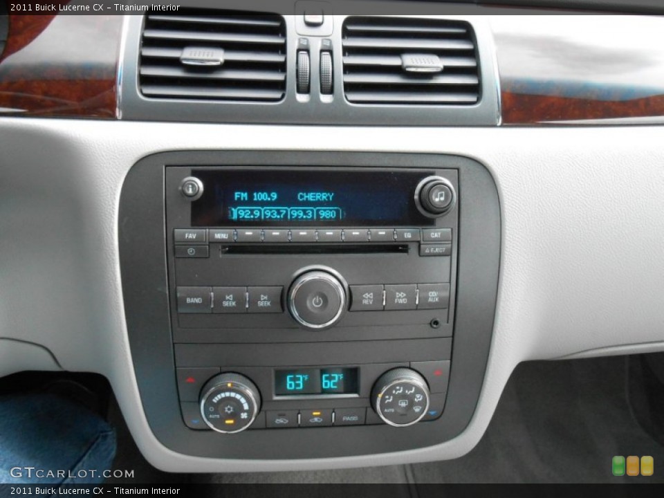 Titanium Interior Controls for the 2011 Buick Lucerne CX #80011099