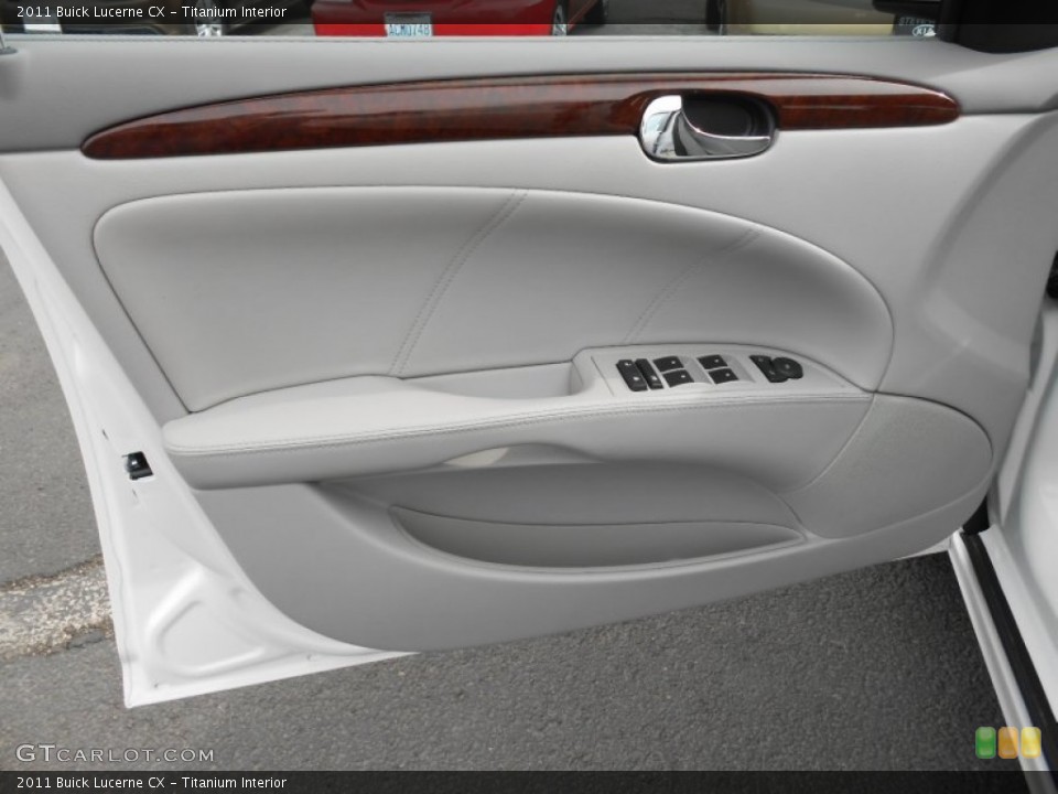 Titanium Interior Door Panel for the 2011 Buick Lucerne CX #80011179