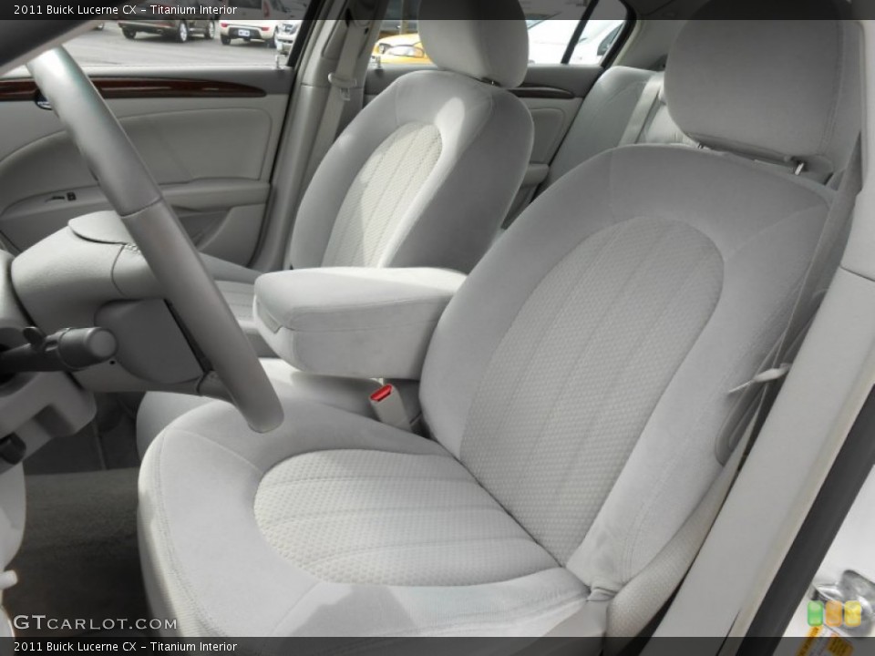 Titanium Interior Front Seat for the 2011 Buick Lucerne CX #80011196