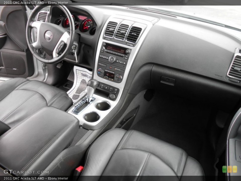 Ebony Interior Dashboard for the 2011 GMC Acadia SLT AWD #80012018
