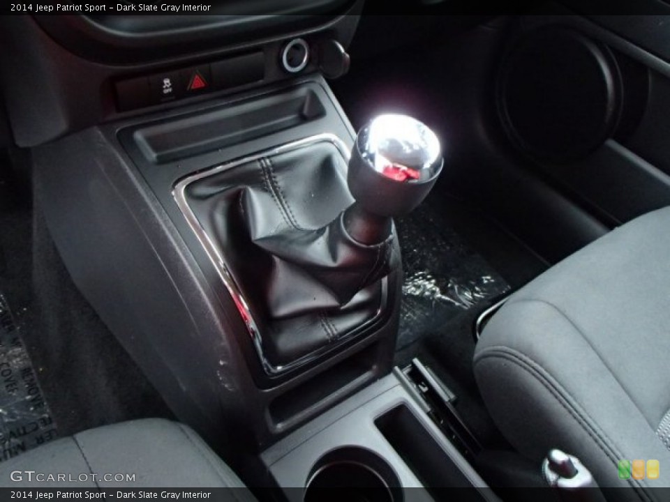 Dark Slate Gray Interior Transmission for the 2014 Jeep Patriot Sport #80012576
