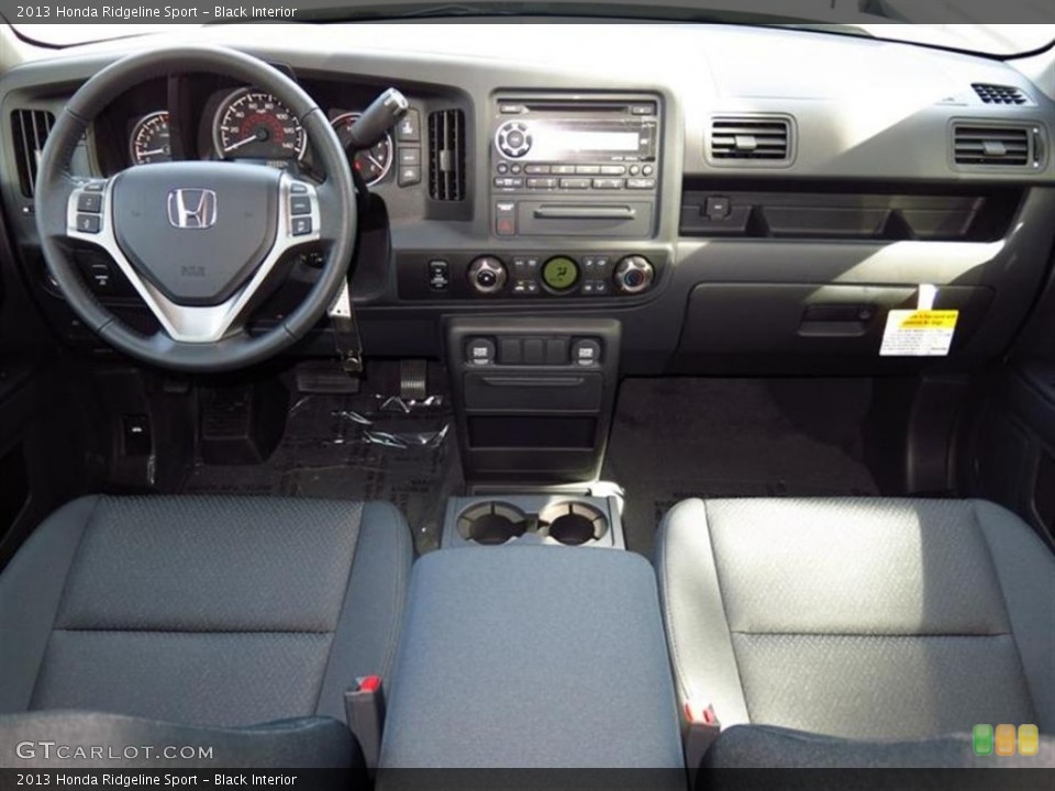 Black Interior Dashboard for the 2013 Honda Ridgeline Sport #80012999