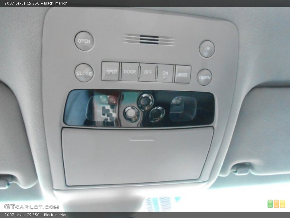 Black Interior Controls for the 2007 Lexus GS 350 #80013263