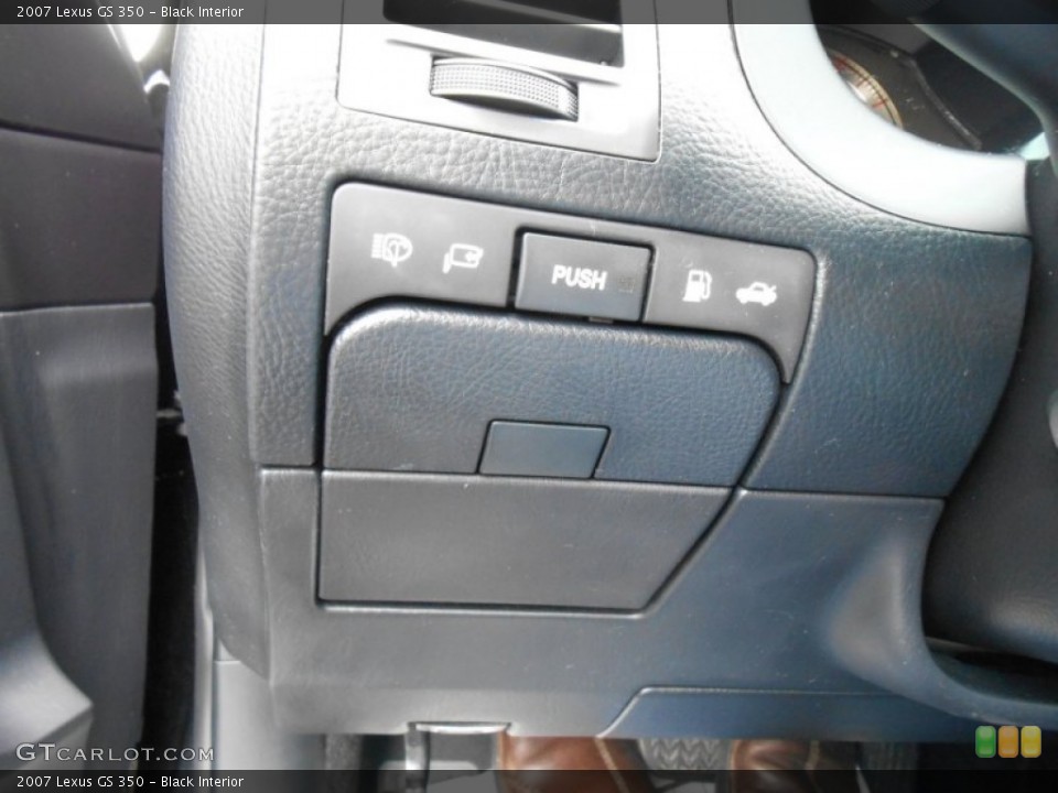 Black Interior Controls for the 2007 Lexus GS 350 #80013314