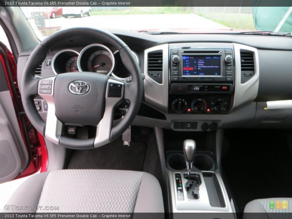 Graphite Interior Dashboard for the 2013 Toyota Tacoma V6 SR5 Prerunner Double Cab #80013510