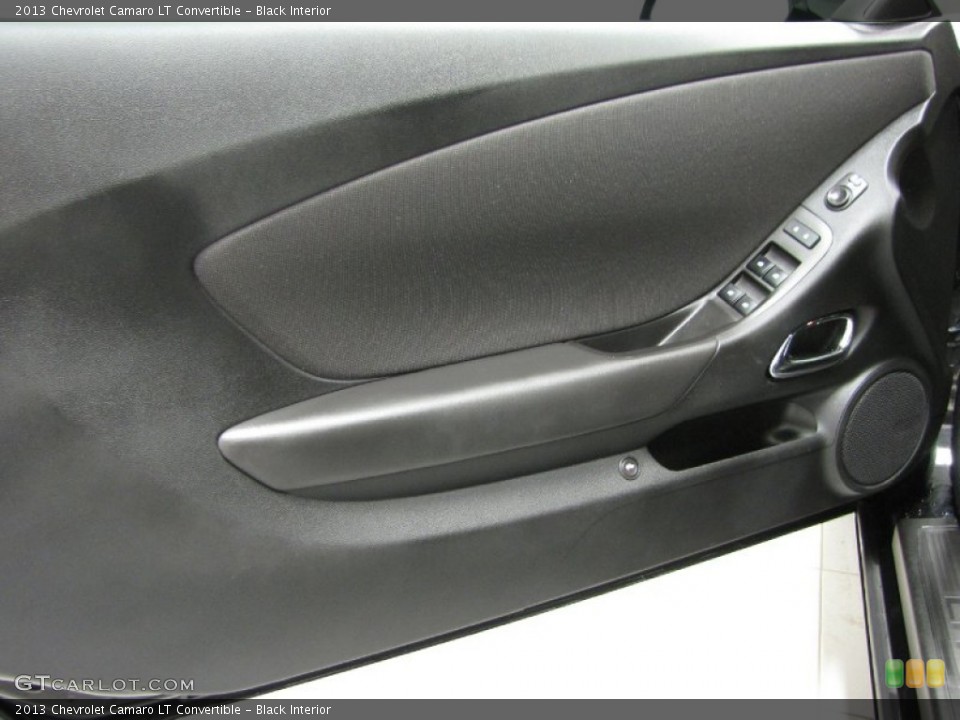 Black Interior Door Panel for the 2013 Chevrolet Camaro LT Convertible #80013642