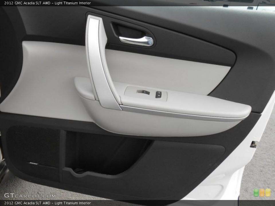 Light Titanium Interior Door Panel for the 2012 GMC Acadia SLT AWD #80014139