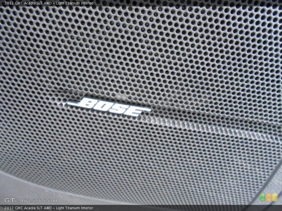 Light Titanium Interior Audio System for the 2012 GMC Acadia SLT AWD #80014155