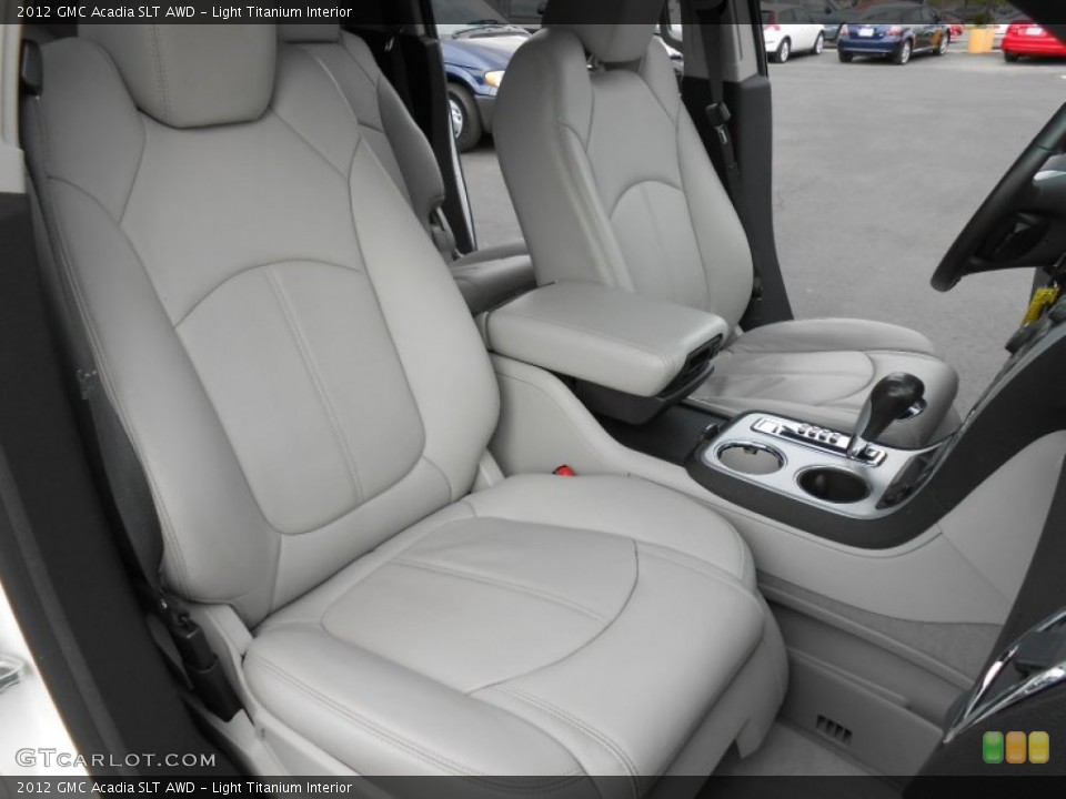 Light Titanium Interior Photo for the 2012 GMC Acadia SLT AWD #80014203