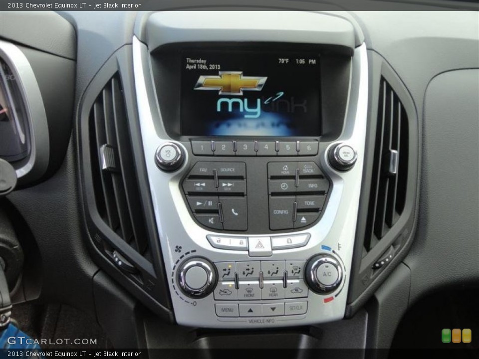 Jet Black Interior Controls for the 2013 Chevrolet Equinox LT #80014224