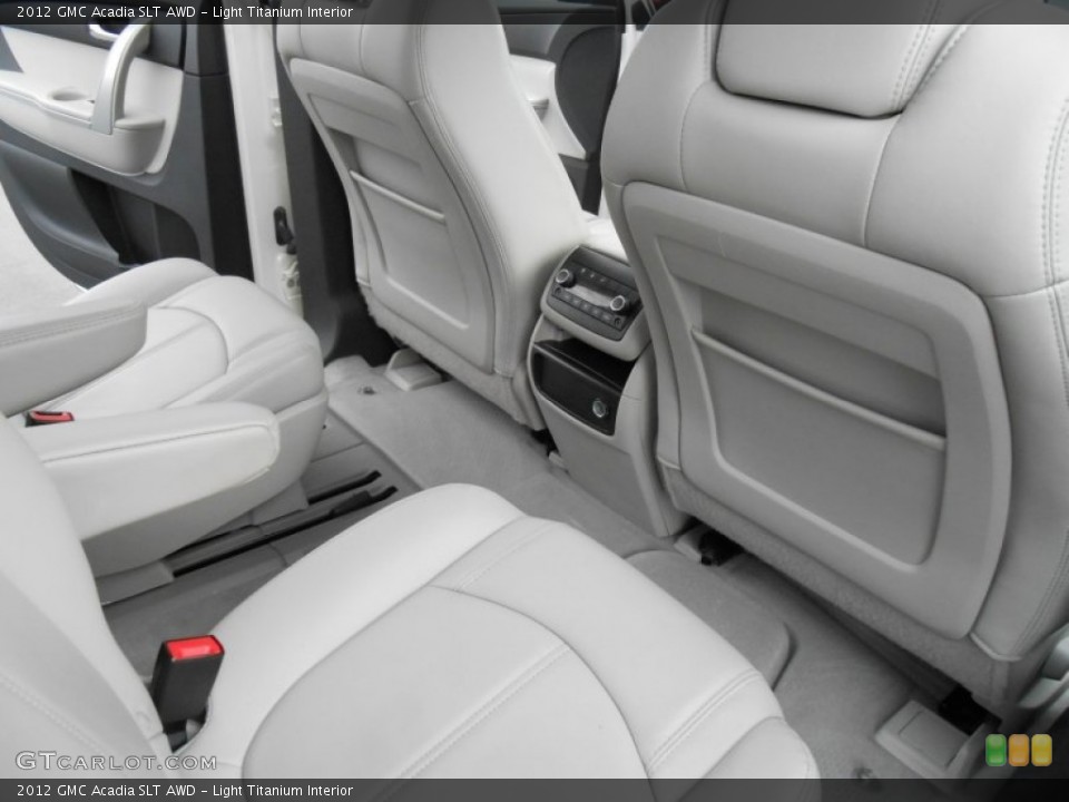 Light Titanium Interior Rear Seat for the 2012 GMC Acadia SLT AWD #80014239
