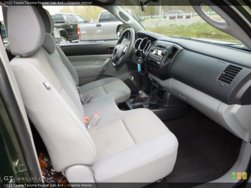 Graphite Interior Photo for the 2012 Toyota Tacoma Regular Cab 4x4 #80015793