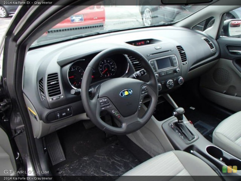 Gray Interior Dashboard for the 2014 Kia Forte EX #80017676