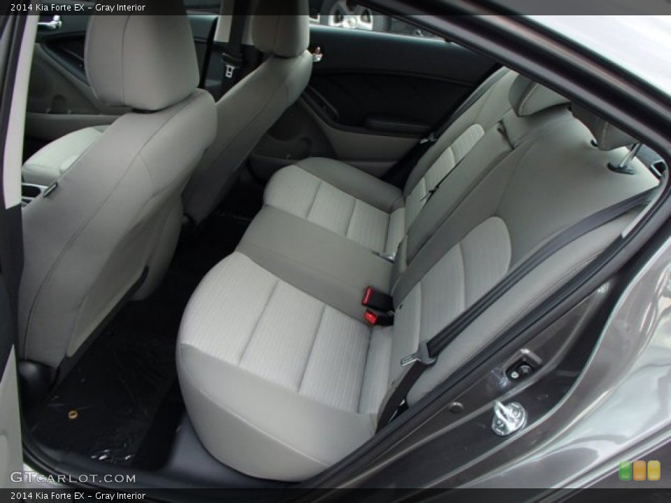 Gray Interior Rear Seat for the 2014 Kia Forte EX #80017725