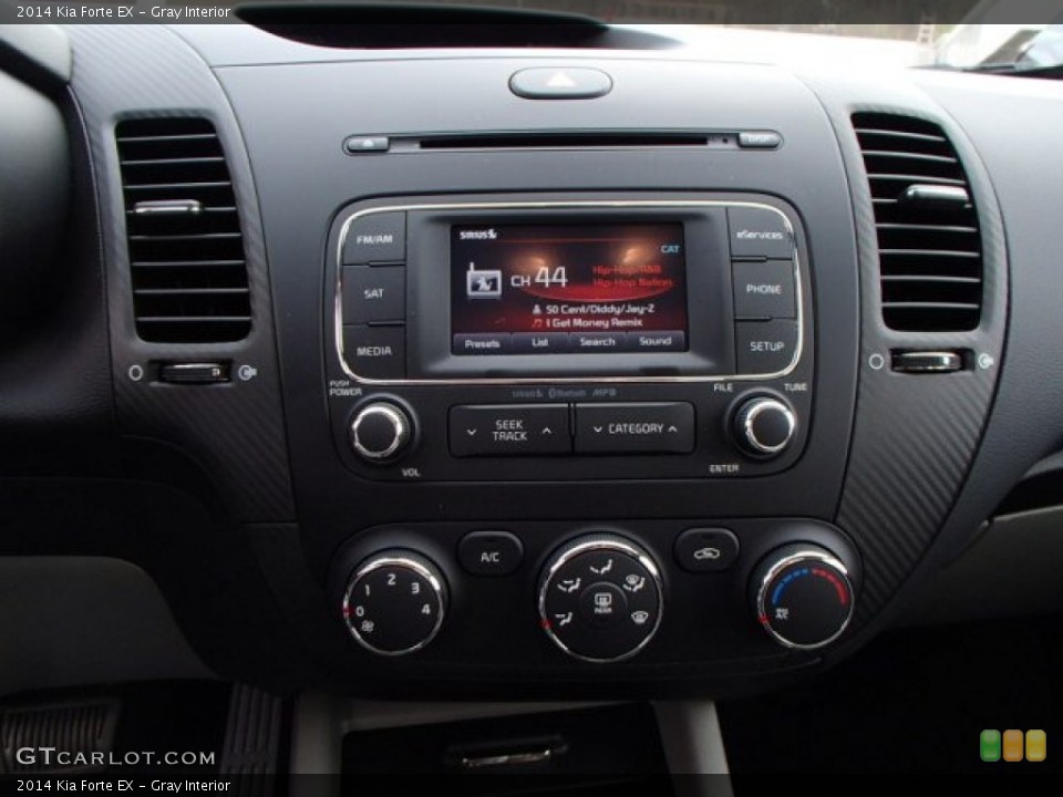 Gray Interior Controls for the 2014 Kia Forte EX #80017771