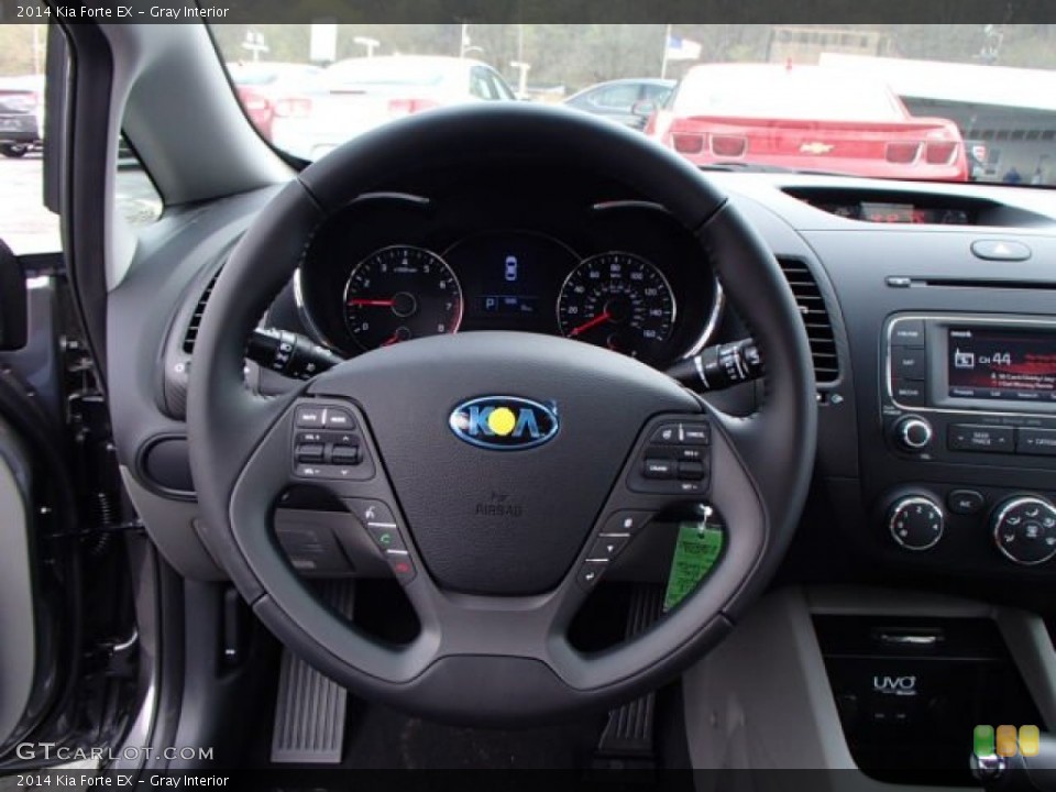 Gray Interior Steering Wheel for the 2014 Kia Forte EX #80017805