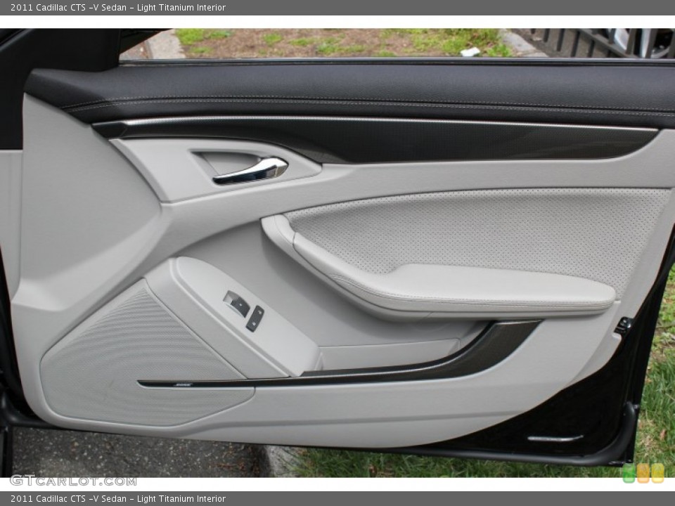 Light Titanium Interior Door Panel for the 2011 Cadillac CTS -V Sedan #80017977