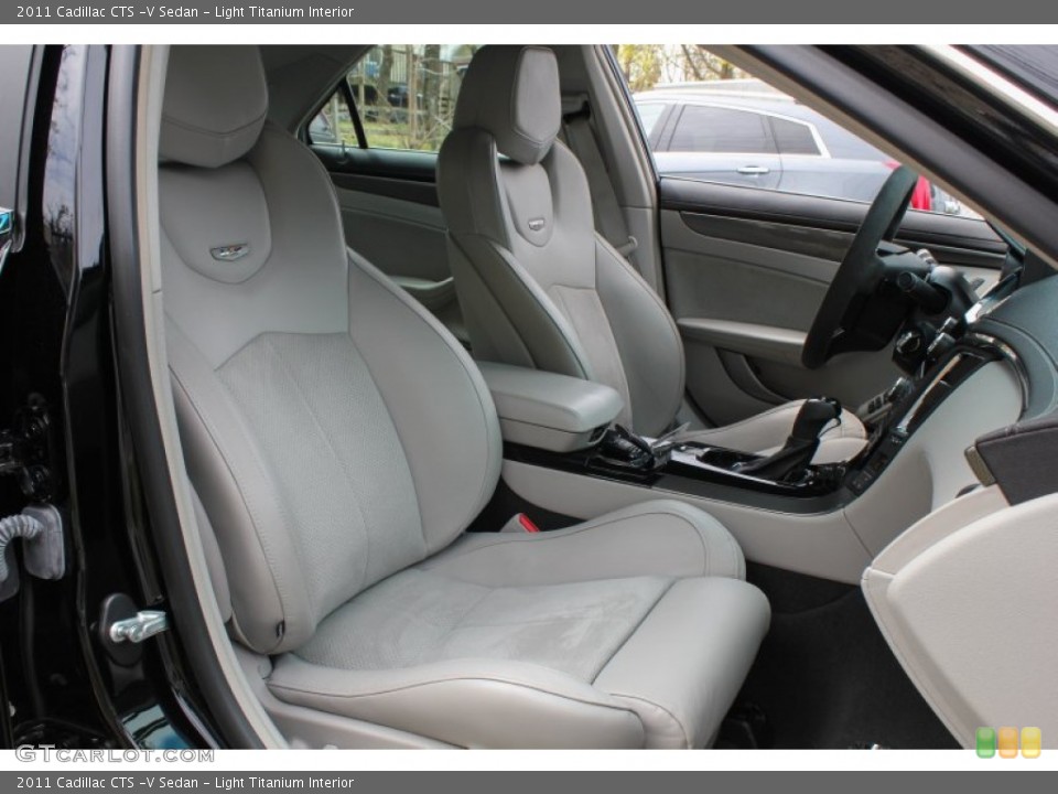 Light Titanium Interior Photo for the 2011 Cadillac CTS -V Sedan #80017994