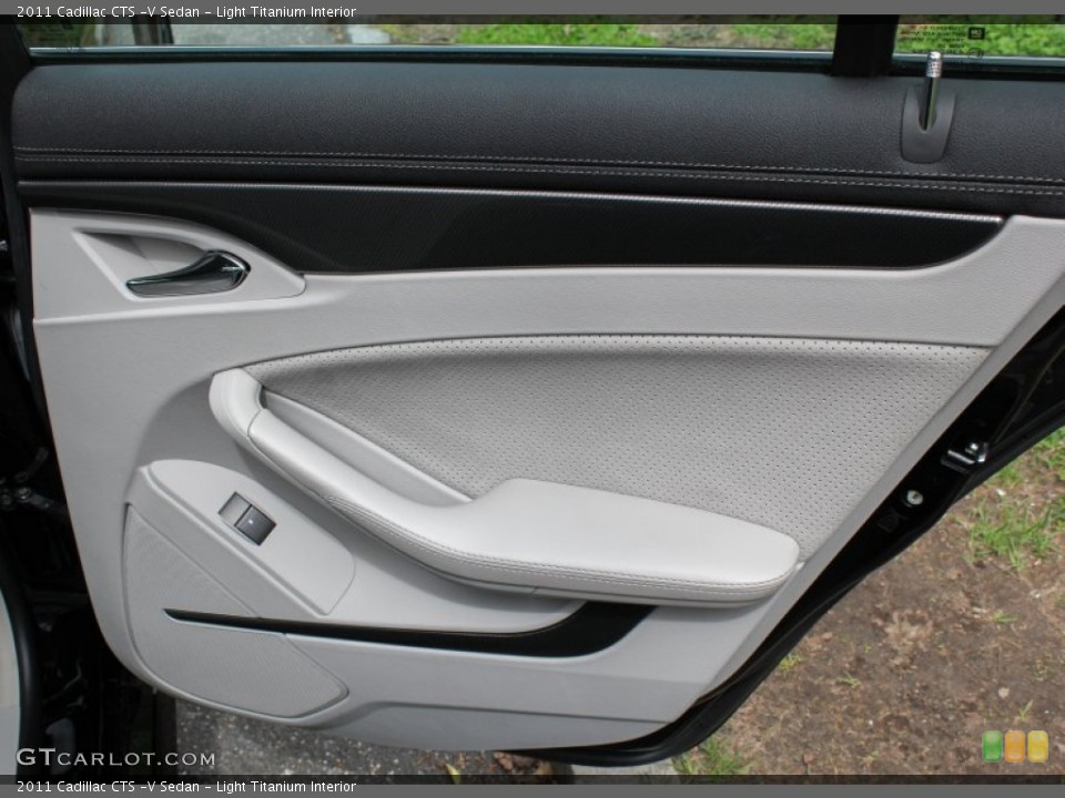 Light Titanium Interior Door Panel for the 2011 Cadillac CTS -V Sedan #80018038