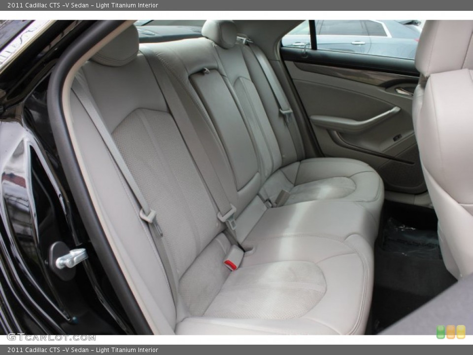 Light Titanium Interior Rear Seat for the 2011 Cadillac CTS -V Sedan #80018063