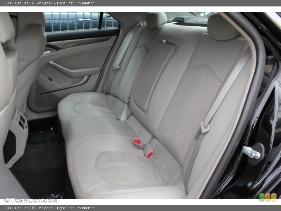 Light Titanium Interior Rear Seat for the 2011 Cadillac CTS -V Sedan #80018121