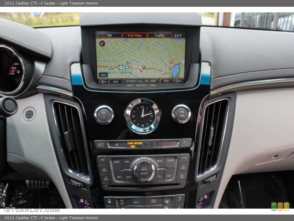 Light Titanium Interior Controls for the 2011 Cadillac CTS -V Sedan #80018195