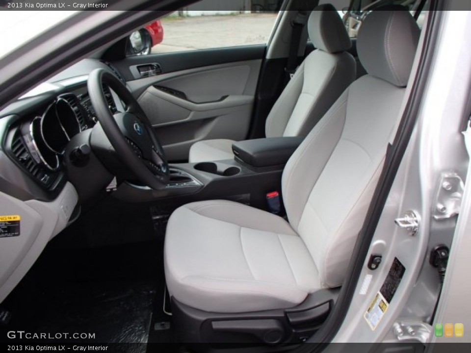 Gray Interior Photo for the 2013 Kia Optima LX #80018370