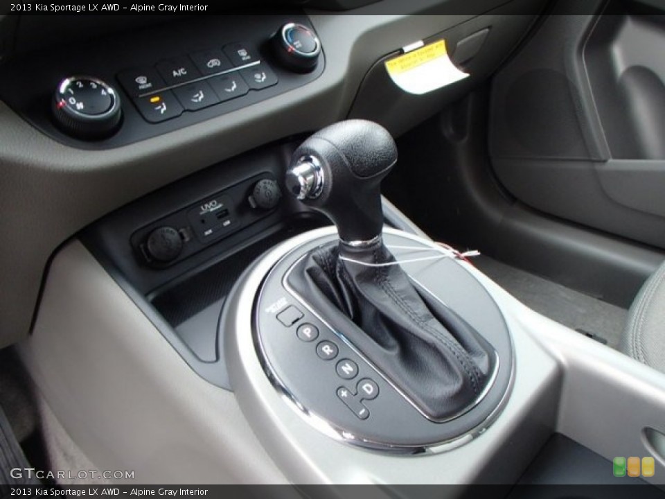 Alpine Gray Interior Transmission for the 2013 Kia Sportage LX AWD #80019116