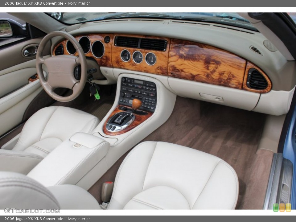 Ivory Interior Dashboard for the 2006 Jaguar XK XK8 Convertible #80019134