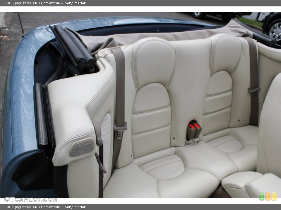 Ivory Interior Rear Seat for the 2006 Jaguar XK XK8 Convertible #80019150