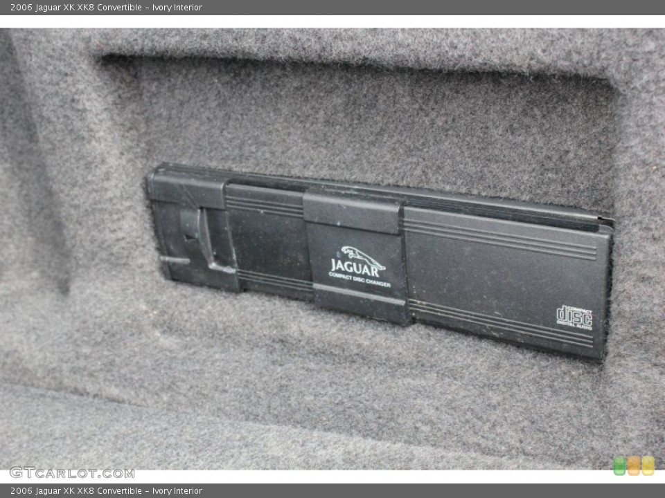 Ivory Interior Audio System for the 2006 Jaguar XK XK8 Convertible #80019190