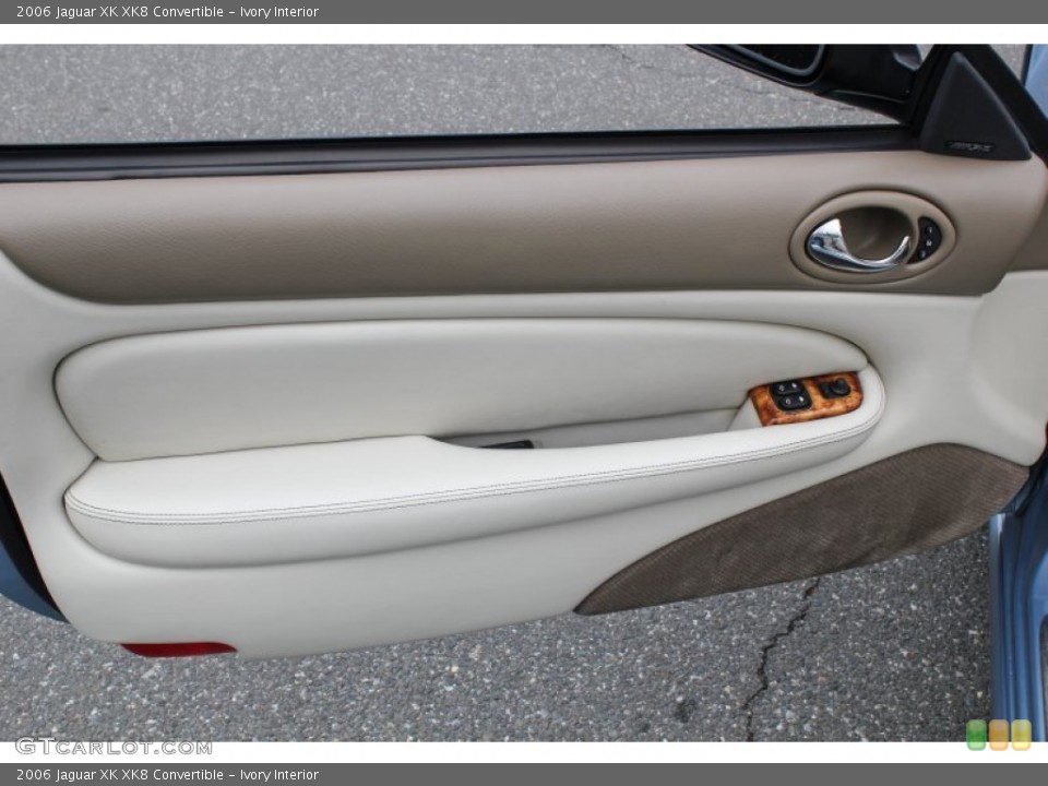 Ivory Interior Door Panel for the 2006 Jaguar XK XK8 Convertible #80019203