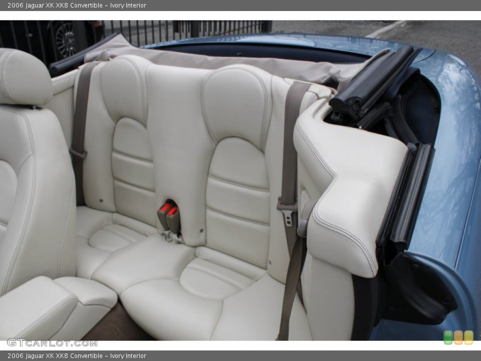 Ivory Interior Rear Seat for the 2006 Jaguar XK XK8 Convertible #80019241