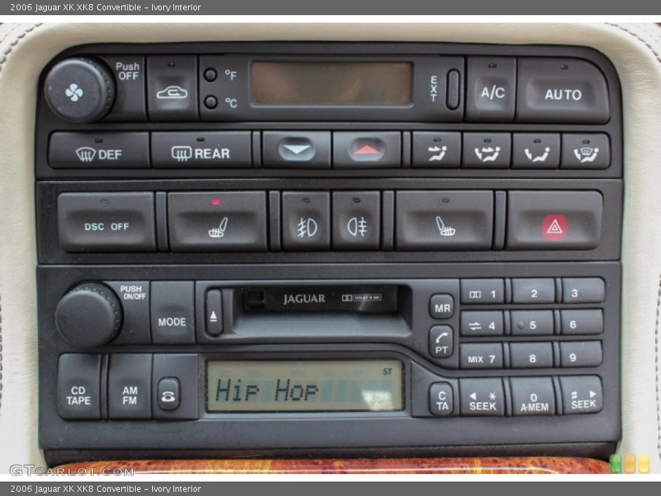 Ivory Interior Audio System for the 2006 Jaguar XK XK8 Convertible #80019301