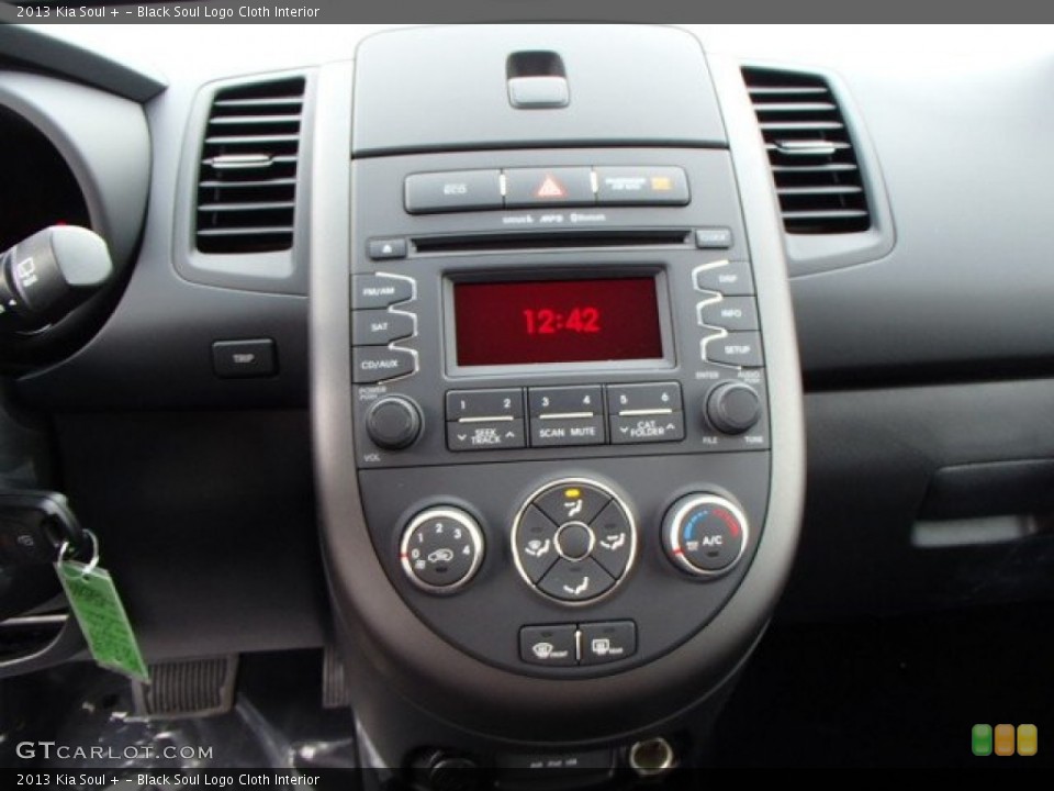 Black Soul Logo Cloth Interior Controls for the 2013 Kia Soul + #80019758
