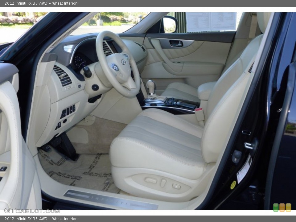 Wheat Interior Photo for the 2012 Infiniti FX 35 AWD #80021666