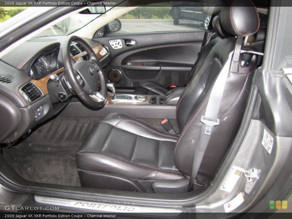 Charcoal Interior Front Seat for the 2009 Jaguar XK XKR Portfolio Edition Coupe #80022536